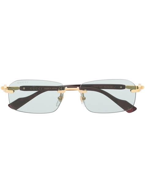 gucci rimless glasses men's|gucci rimless glasses for women.